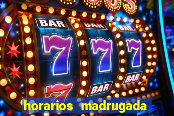 horarios madrugada fortune tiger